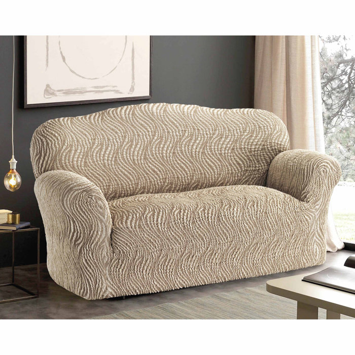 PAULATO by GA.I.CO. Loveseat Cover Loveseat Slipcovers Loveseat Couch Covers Cotton Fabric